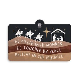 Suction Sign - Be Filled With Wonder (5 x 3.5)