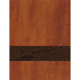 NIV Bible for Men: Rooted, Brown Leathersoft