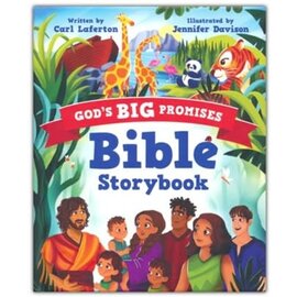 God's Big Promises Bible Storybook (Carl Laferton), Hardcover