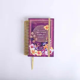 2024 Planner - Planes Que Tengo Para Ti, Purple Spiral-Bound