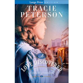 Heart of Cheyenne #1: A Love Discovered (Tracie Peterson), Large Print Paperback