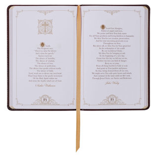 Classic Prayers to Inspire Your Soul (Terry Glaspey), Brown Faux Leather