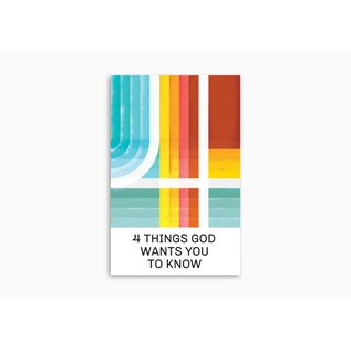 Good News Bulk Tracts - 4 Things God Wants You to Know