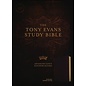 CSB Tony Evans Study Bible, Burgundy Bonded Leather
