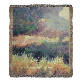 Tapestry Throw - The Lord Is My Light (50" x 60")