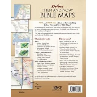 Deluxe Then and Now Bible Maps, Paperback