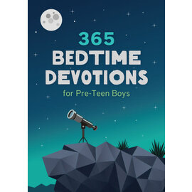 365 Bedtime Devotions for Pre-Teen Boys, Paperback