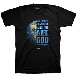 T-shirt - In the Beginning, Black