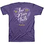 T-shirt - CG Love Never Fails, Purple
