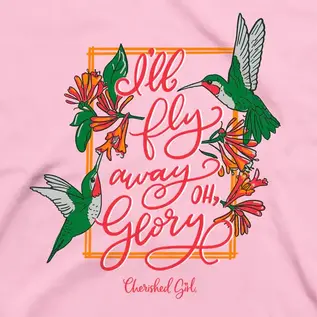 T-shirt - CG I'll Fly Away Oh, Glory, Pink