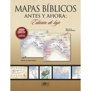 Mapas bíblicos antes y ahora: Edición de lujo: Edición nueva y ampliada, Paperback