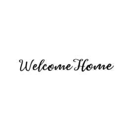 BorderBytes Wall Sticker - Welcome Home