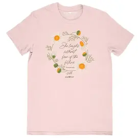 T-shirt - G&T She laughs without fear of the future