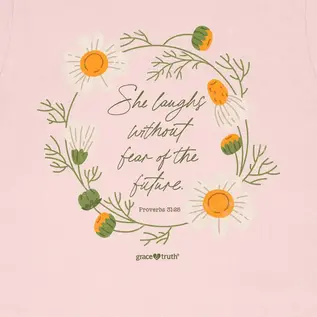 T-shirt - G&T She laughs without fear of the future