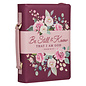 Bible Cover - Be Still & Know, Pearlescent Plum