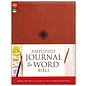 Amplified Journal the Word Bible, Brown Leathersoft