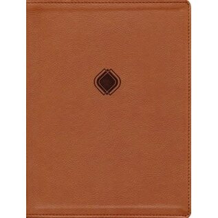 Amplified Journal the Word Bible, Brown Leathersoft