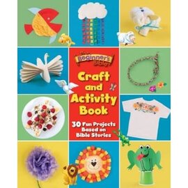 COMING MAY 2024 Beginner's Bible Craft and Activity Book: 30 Fun Projects Based on Bible Stories, Paperback