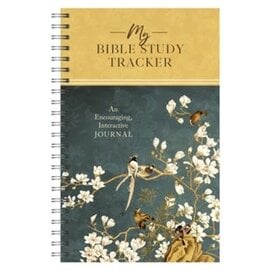 My Bible Study Tracker: An Encouraging, Interactive Journal, Blossoms & Birds Spiral Bound