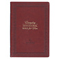 NLT Everyday Devotional Bible for Men, Saddle Tan Faux Leather