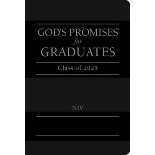 God's Promises For Graduates: Class Of 2024 (NIV), Black Hardcover