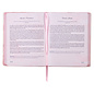 Rest in Me: 365 Devotions to Restore Your Soul (Lina AbuJamra), Pink Faux Leather