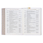 NLT The Spiritual Growth Bible, Cream-Colored Floral Faux Leather