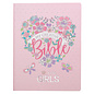 ESV My Creative Bible for Girls, Pink Floral Heart Flexcover