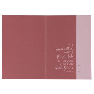 NLT Everyday Devotional Bible for Women, Pink Lily Flexcover