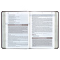 NLT Everyday Devotional Bible for Men, Cross Walnut Brown Faux Leather