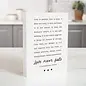 Decor Block - Love is Patient, Wood