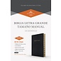 RVR60 Biblia Letra Grande Tamano Manual, Negro Imitacion Piel con Indice