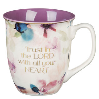 Mug - Trust in the Lord, Plum Bloom