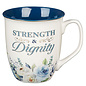 Mug - Strength and Dignity, Indigo Rose