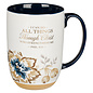 Mug - I Can Do All Things, Honey-Brown/Blue