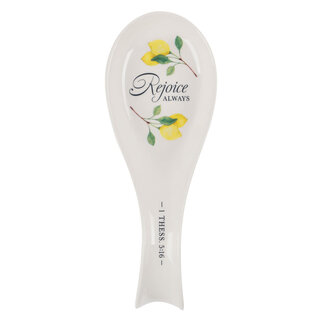 Spoon Rest - Rejoice Always, Lemon