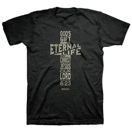 DISCONTINUED T-Shirt - Eternal Life Cross, Black