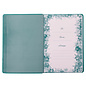 Living a Hope-Filled Life: A year-long journey of experiencing God's faithfulness and love (Cherie Hill), Teal Faux Leather Devotional