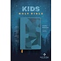 NLT Kids Thinline Reference Bible, Camo Blue LeatherLike