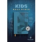 NLT Kids Thinline Reference Bible, Camo Blue LeatherLike, Indexed