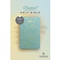 NLT Student Thinline Reference Bible, Tropical Iris Teal Blue LeatherLike (Filament)