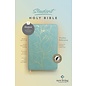 NLT Student Thinline Reference Bible, Tropical Iris Teal Blue LeatherLike, Indexed (Filament)
