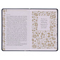 Letters to Grief: Finding Healing and Comfort in Your Loss (Kate Motaung), Gray Faux Leather