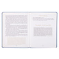 Hope that Endures: 40 Devotions of Encouragement for Difficult Times (Michelle Cox), Blue Faux Leather