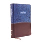NIV Woman's Study Bible, Blue/Brown Leathersoft