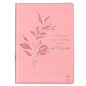 NLT Everyday Devotional Bible for Women, Sunrise Pink Floral Faux Leather