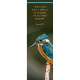Bookmarks - I will bless the Lord at all times (Pack of 25)