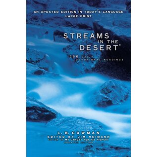 Streams in the Desert, Large Print Paperback (L.B. Cowman)