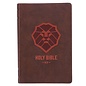 KJV Kid's Bible, Lion Brown Faux Leather