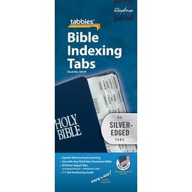 Bible Indexing Tabs - Silver